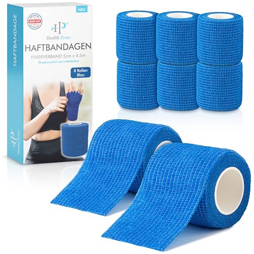 health-press-selbstklebender-verband-blau-5cm-x-4-5m-8-rollen image 8