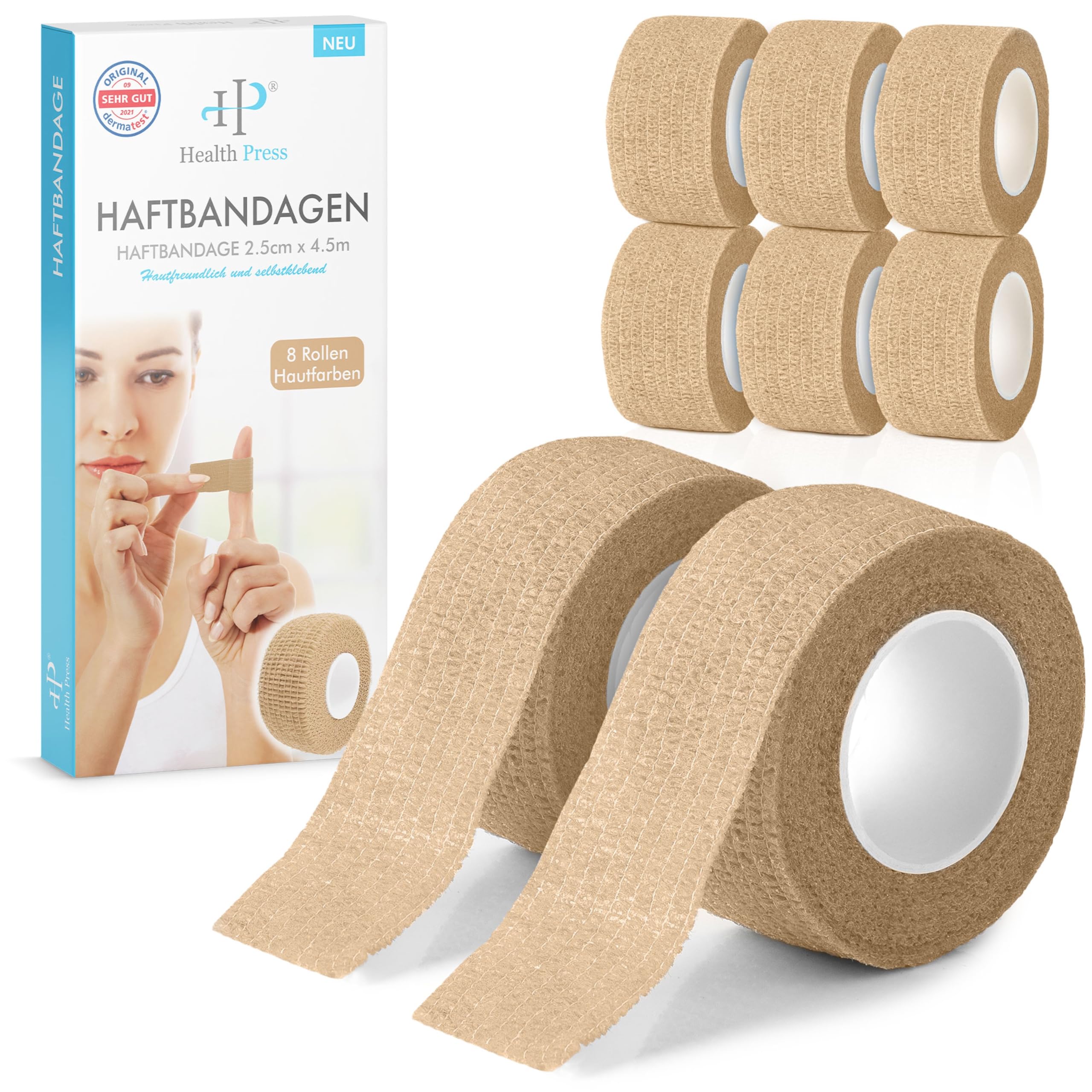 health-press-fingerpflaster-selbsthaftend-2-5cm-x-4-5m-blau-8-rollen image 8