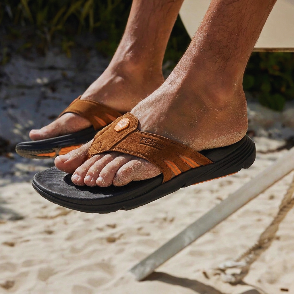 pcssole-arch-support-flip-flops-herren-zehentrenner-mit-gew-lbest-tze image 3