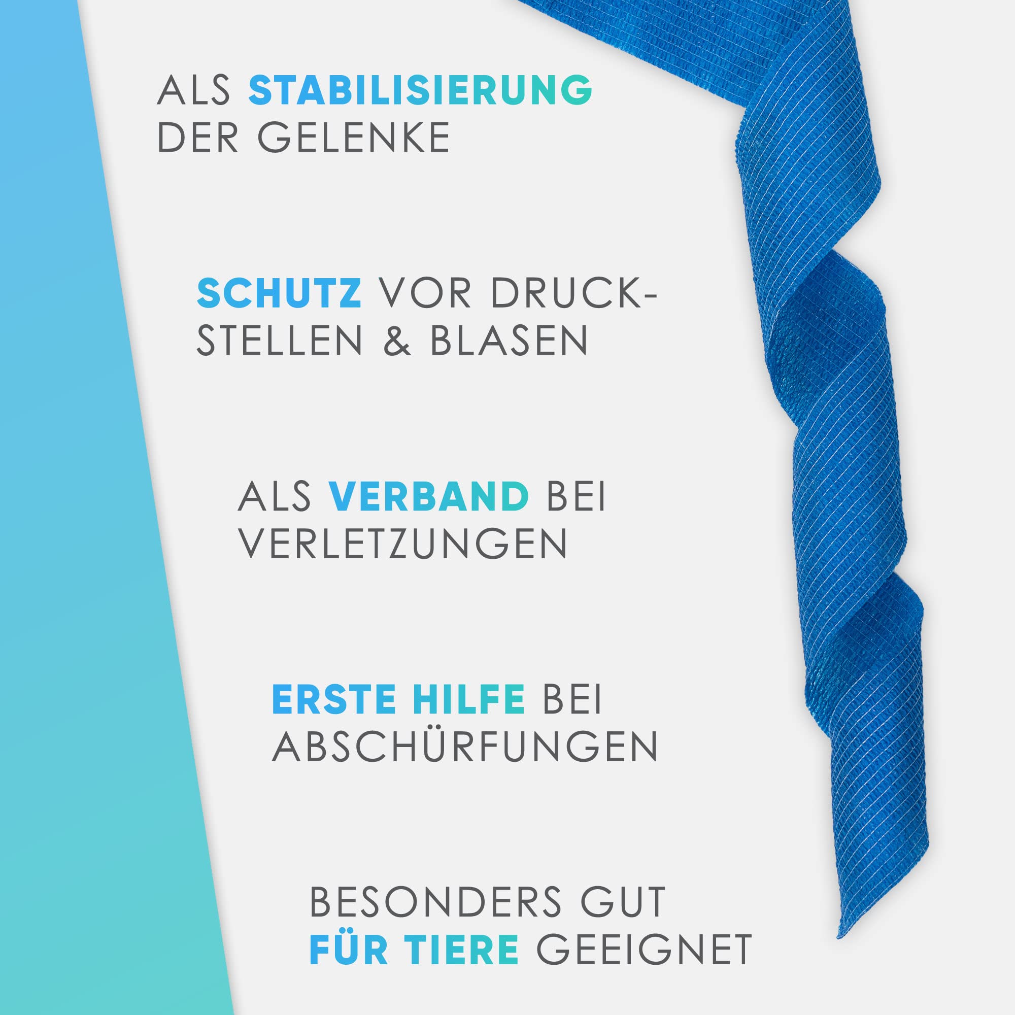 health-press-selbstklebender-verband-5cm-x-4-5m-blau-4-rollen image 3