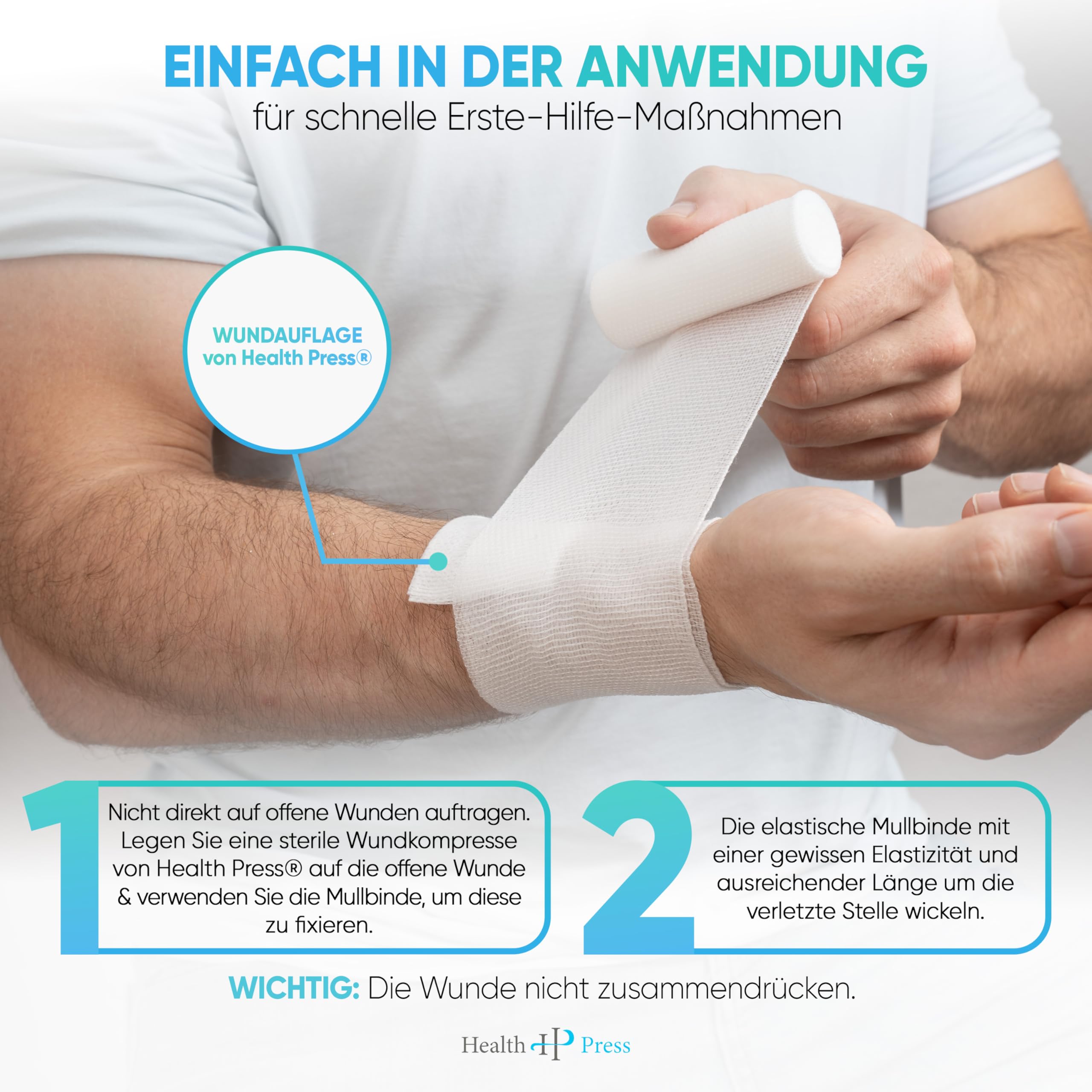 health-press-mullbinden-8cm-x-4m-20-rollen image 6
