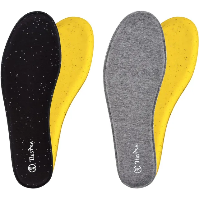 riemot-memory-foam-einlegesohlen-damen-2-paar-schuheinlagen-schwarz-grau image 1