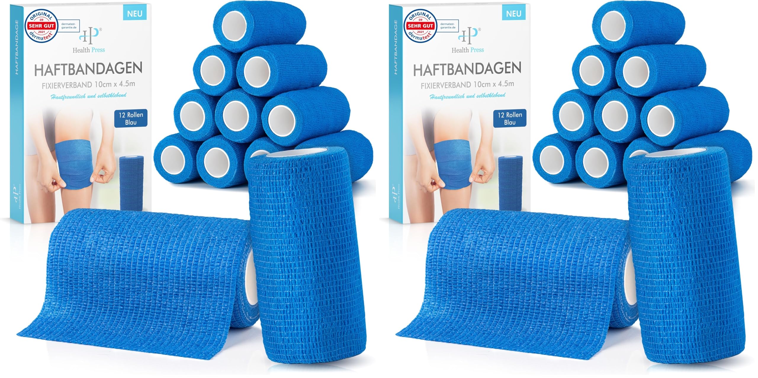 health-press-selbstklebender-verband-blau-10cm-x-4-5m-12-rollen image 8