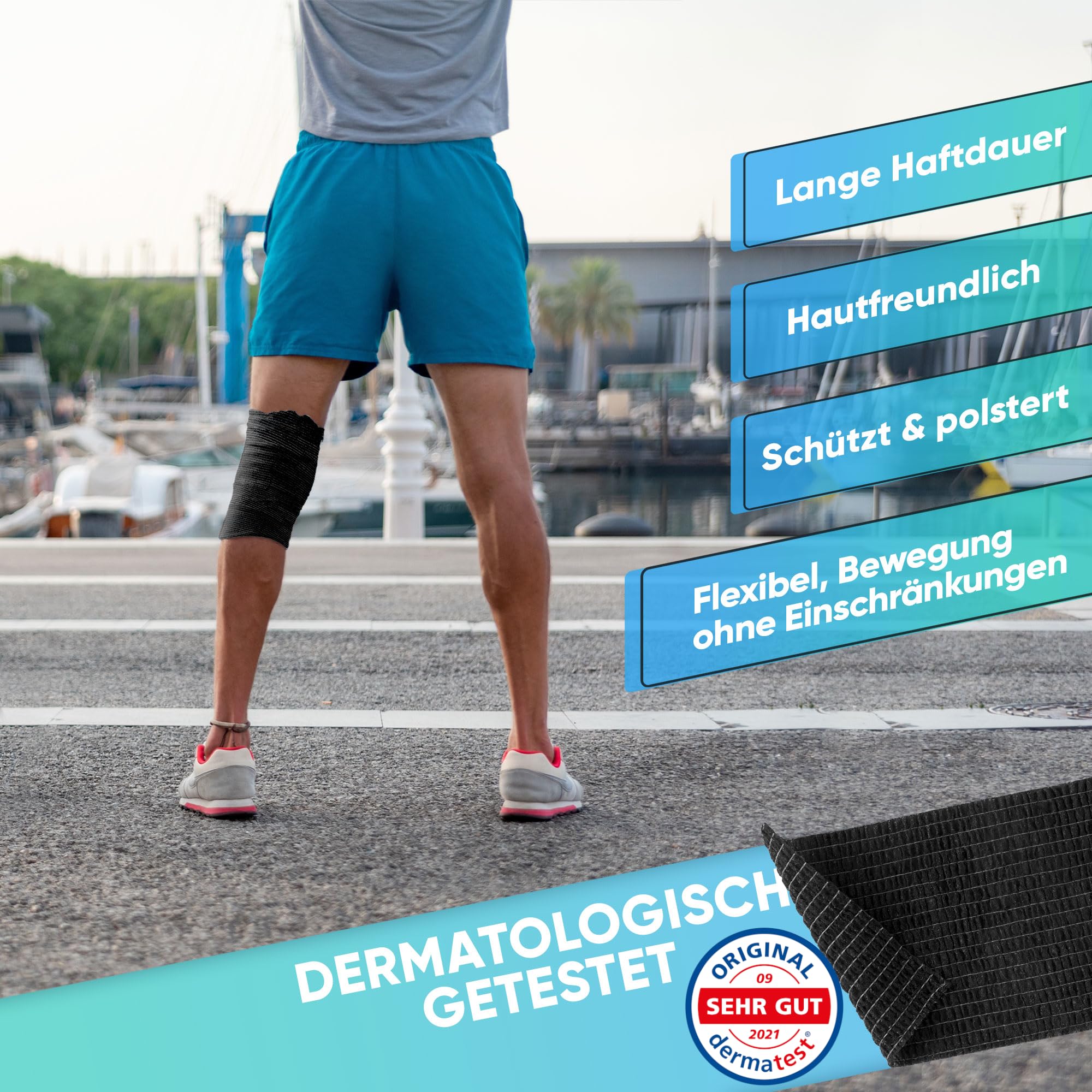 health-press-selbstklebender-verband-10cm-x-4-5m-schwarz-haftbandage-12-rollen image 4
