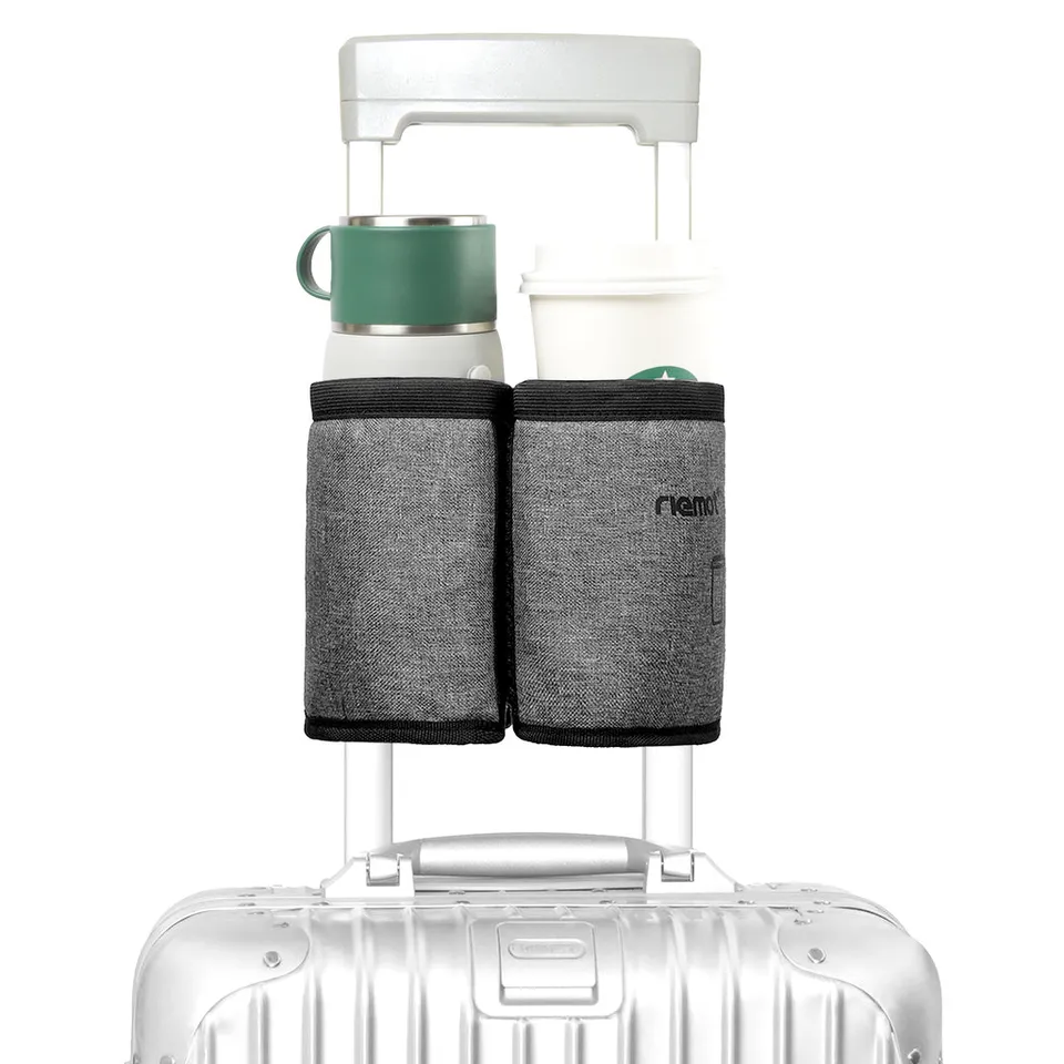 riemot-gep-ck-getr-nkehalter-grau-travel-cup-holder-f-r-koffer image 1