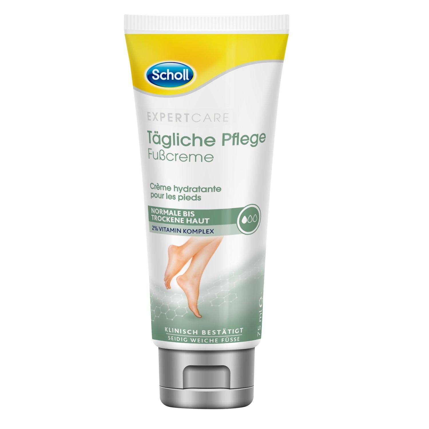 dr-scholl-s-t-gliche-pflege-fu-creme-intensiv-pflegend-mit-vitamin-komplex-75ml image 2