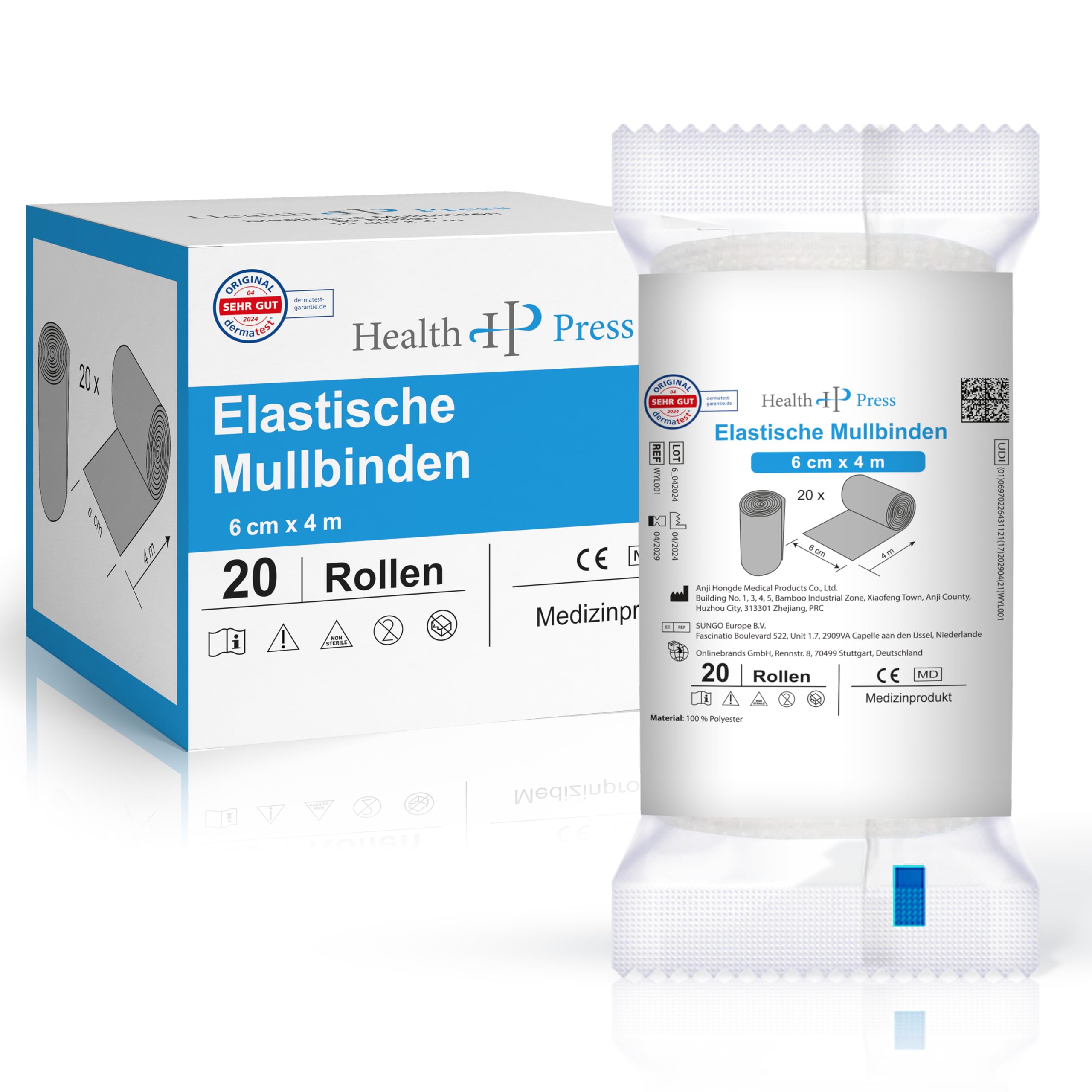 health-press-mullbinden-8cm-x-4m-20-rollen image 8