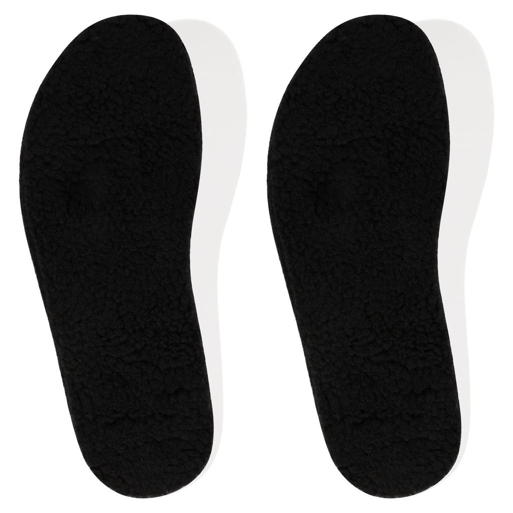 knixmax-warme-lammwoll-einlagen-f-r-crocs-clogs-2-paar-fellsohlen-schwarz image 1