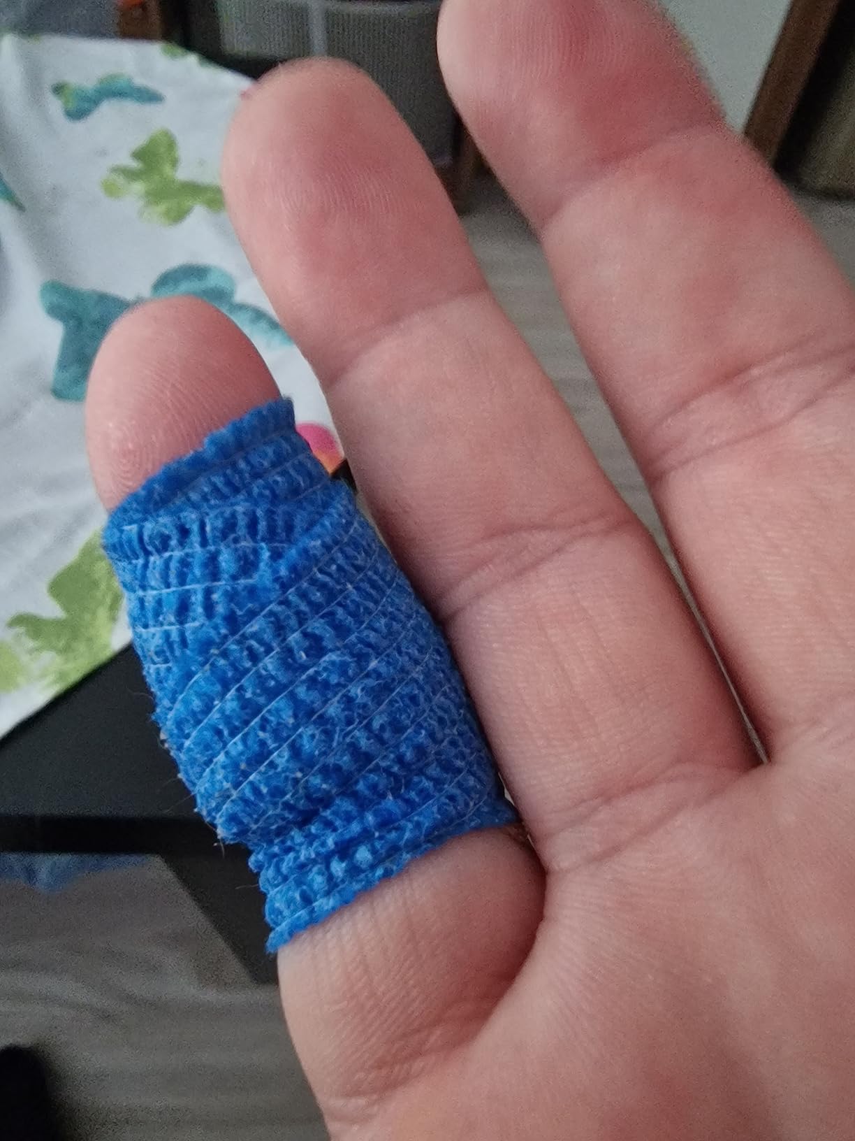 Hält super am Finger