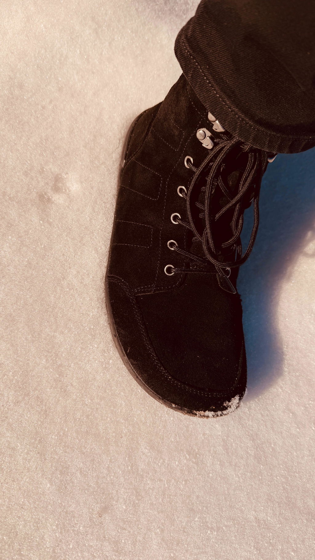 Endlich barfuß durch den Winter
