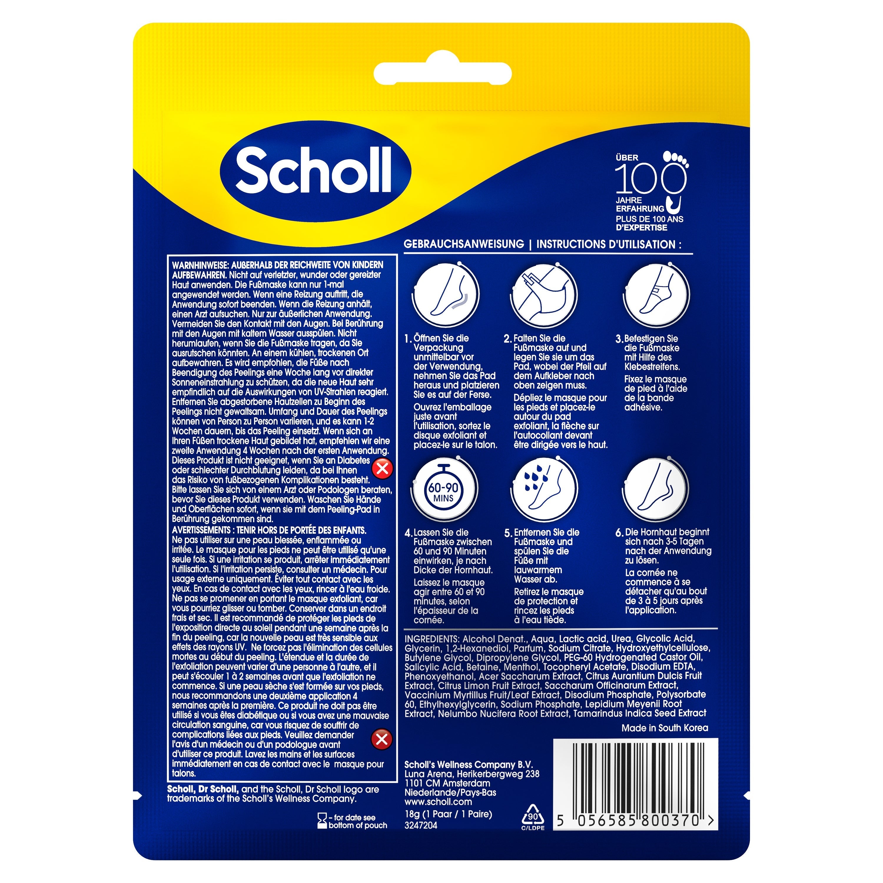 dr-scholl-s-expert-care-hornhautentferner-fussmaske image 5