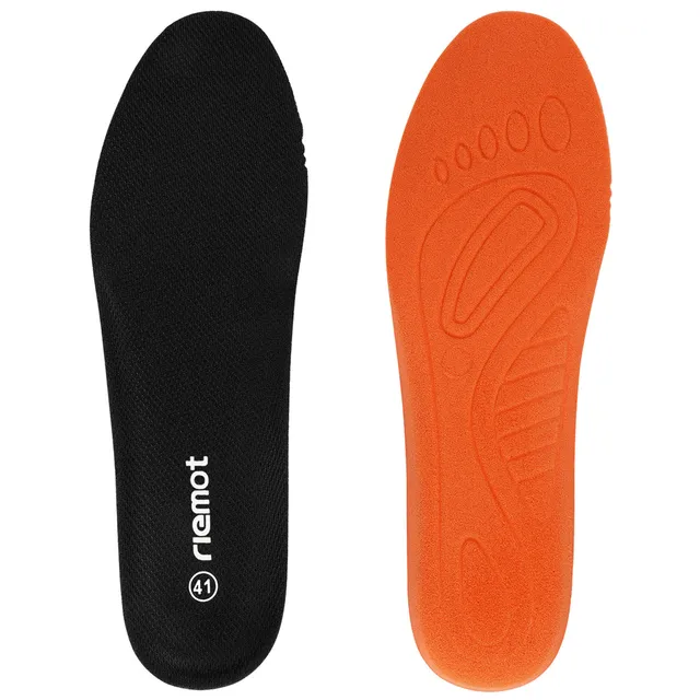 riemot-memory-foam-einlegesohlen-ersatz-sohlen-2-paar-schwarz image 1