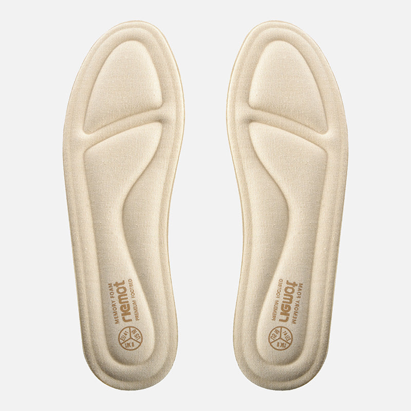 riemot-memory-foam-einlegesohlen-damen-beige-schuheinlagen image 1