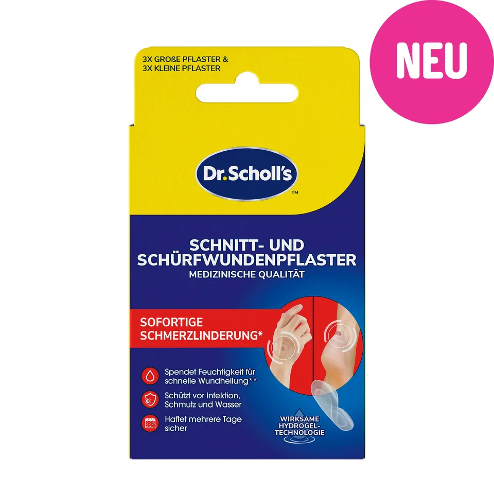dr-scholl-s-schnitt-und-sch-rfwundenpflaster-mit-hydrogel-technologie image 1