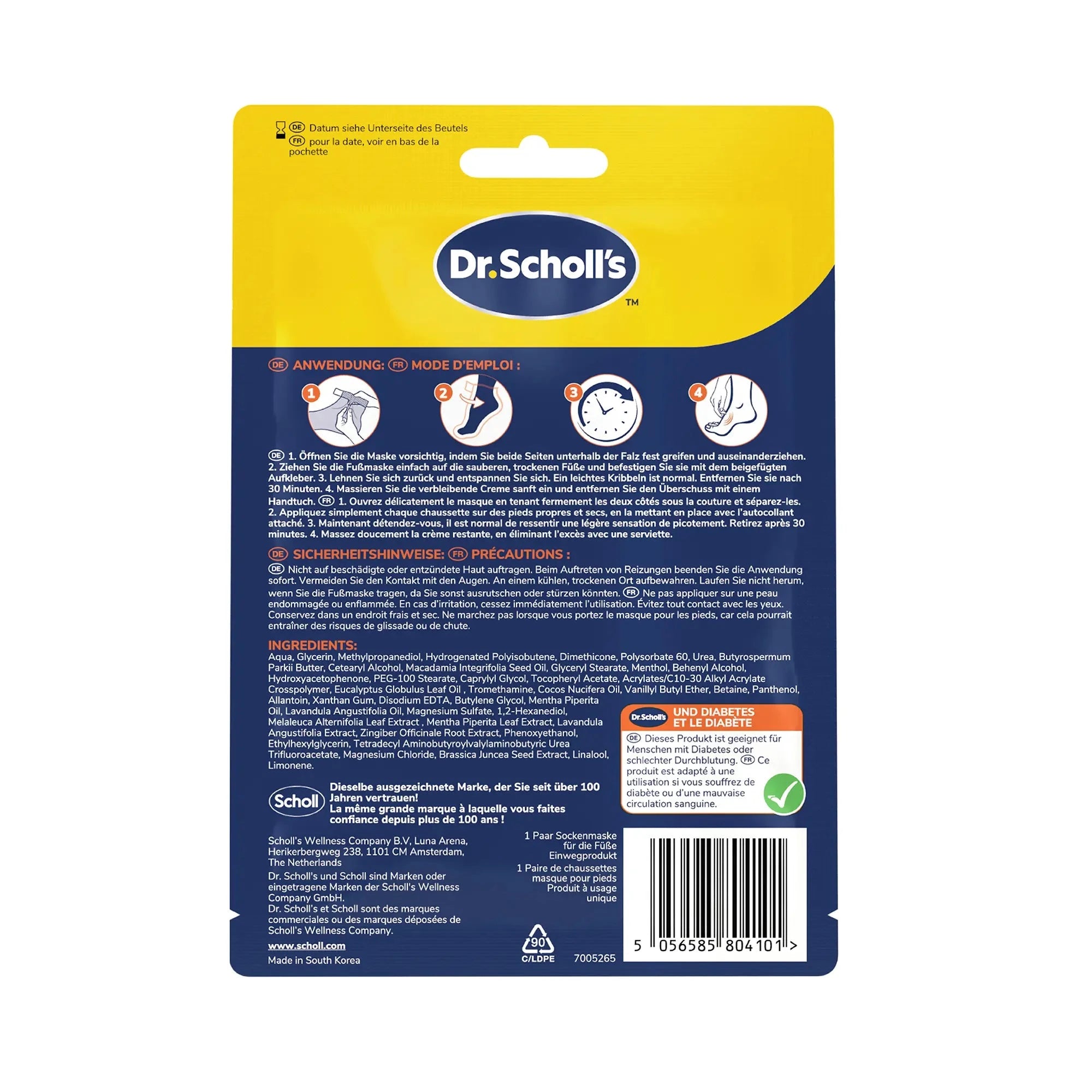 dr-scholl-s-beruhigende-revitalisierende-fu-maske-selbsterw-rmende-socken image 8