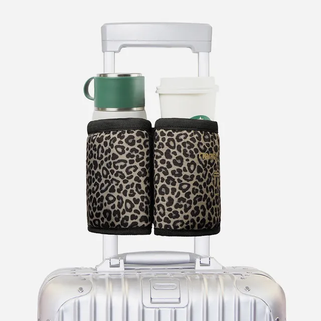riemot-koffer-getr-nkehalter-leopard-travel-cup-caddy-f-r-trolley image 1