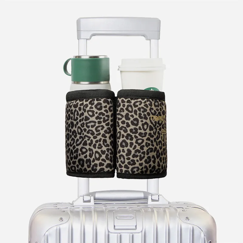 riemot-koffer-getr-nkehalter-leopard-travel-cup-caddy-f-r-trolley image 1