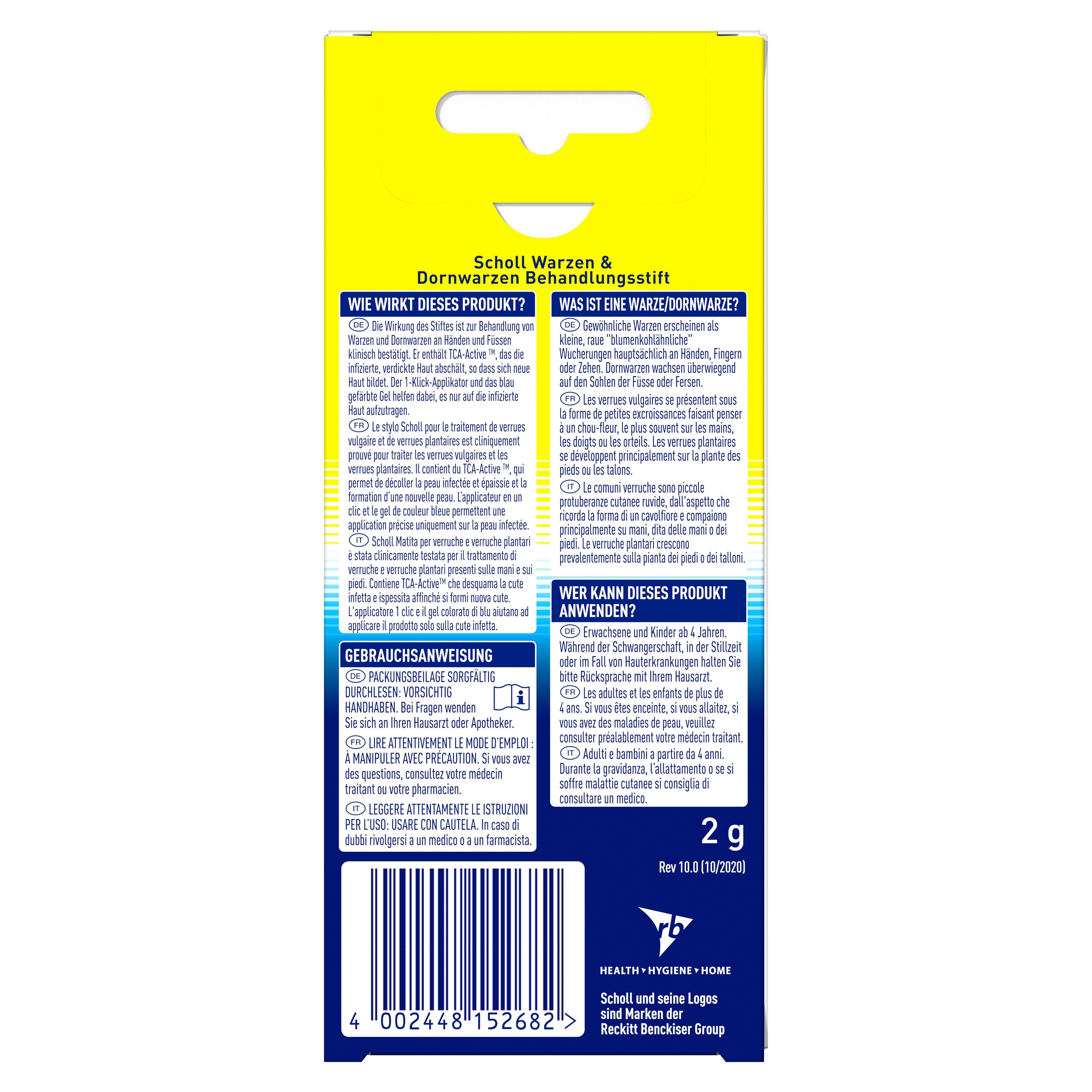 dr-scholl-s-warzen-dornwarzen-behandlungsstift-2g-tca-active image 4