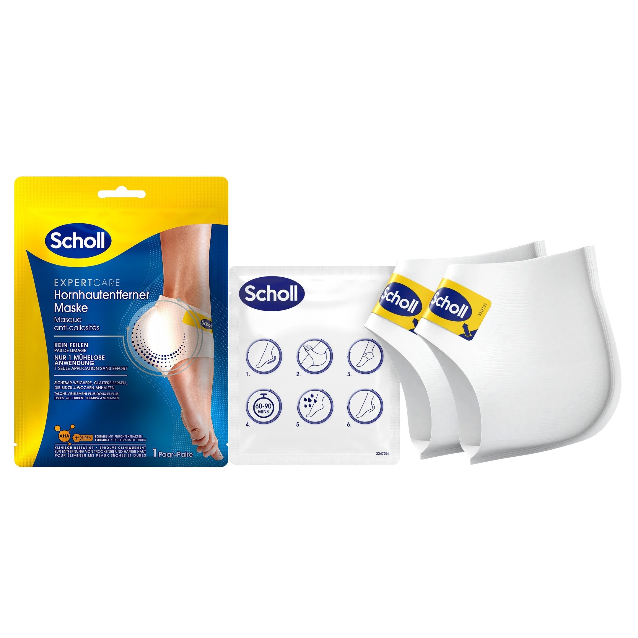 dr-scholl-s-expert-care-hornhautentferner-fussmaske image 2
