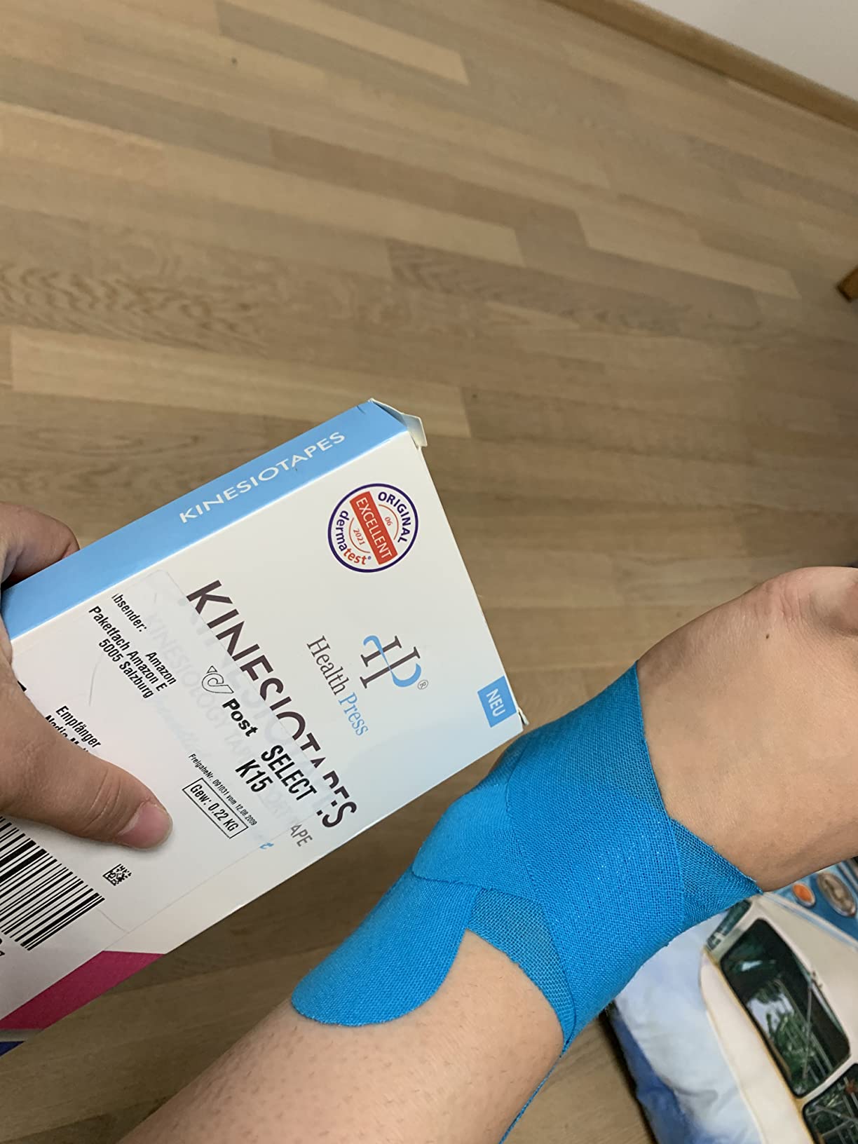 Gute Klebekraft
