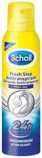 dr-scholl-s-fresh-step-antitranspirant-fu-deo-spray image 1