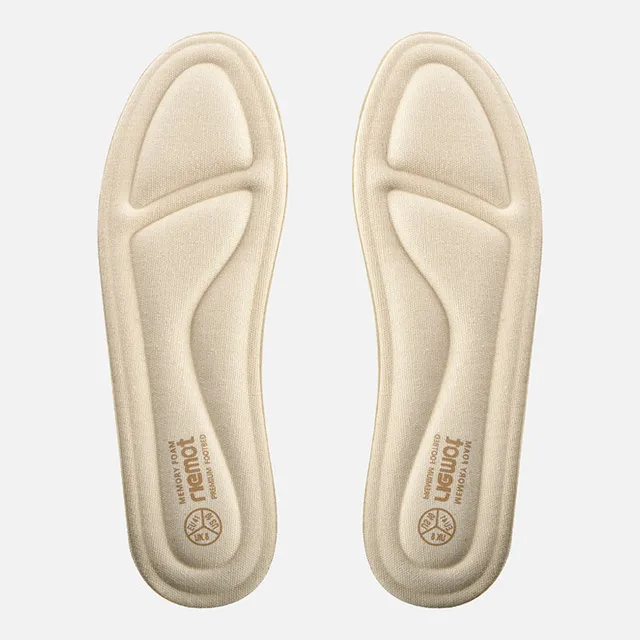 riemot-memory-foam-einlegesohlen-damen-beige-schuheinlagen image 1