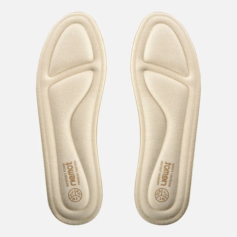 riemot-memory-foam-einlegesohlen-damen-beige-schuheinlagen image 1