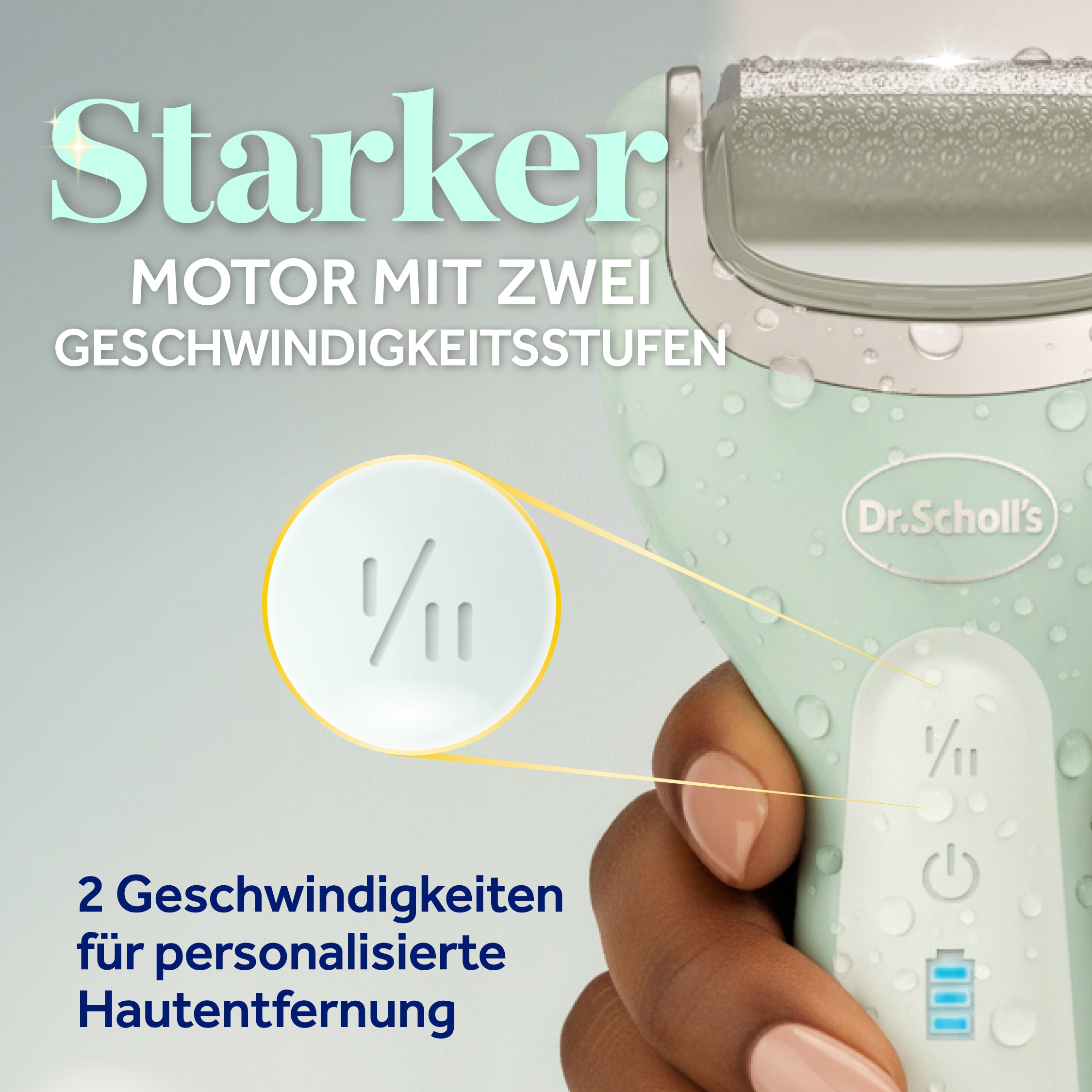 dr-scholl-s-pedi-perfect-pro-elektrischer-hornhautentferner-wasserdicht-mit-3-ro image 7