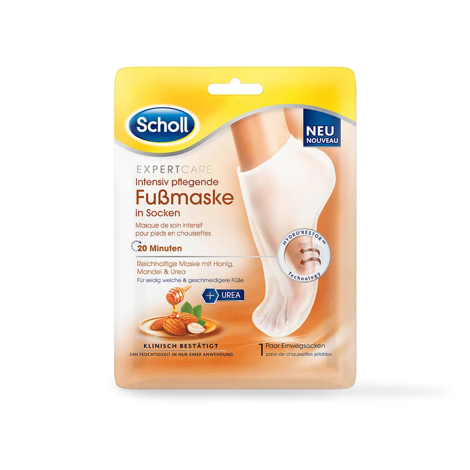 dr-scholl-s-expertcare-fu-maske-in-socken-honig-mandel-1-paar image 1