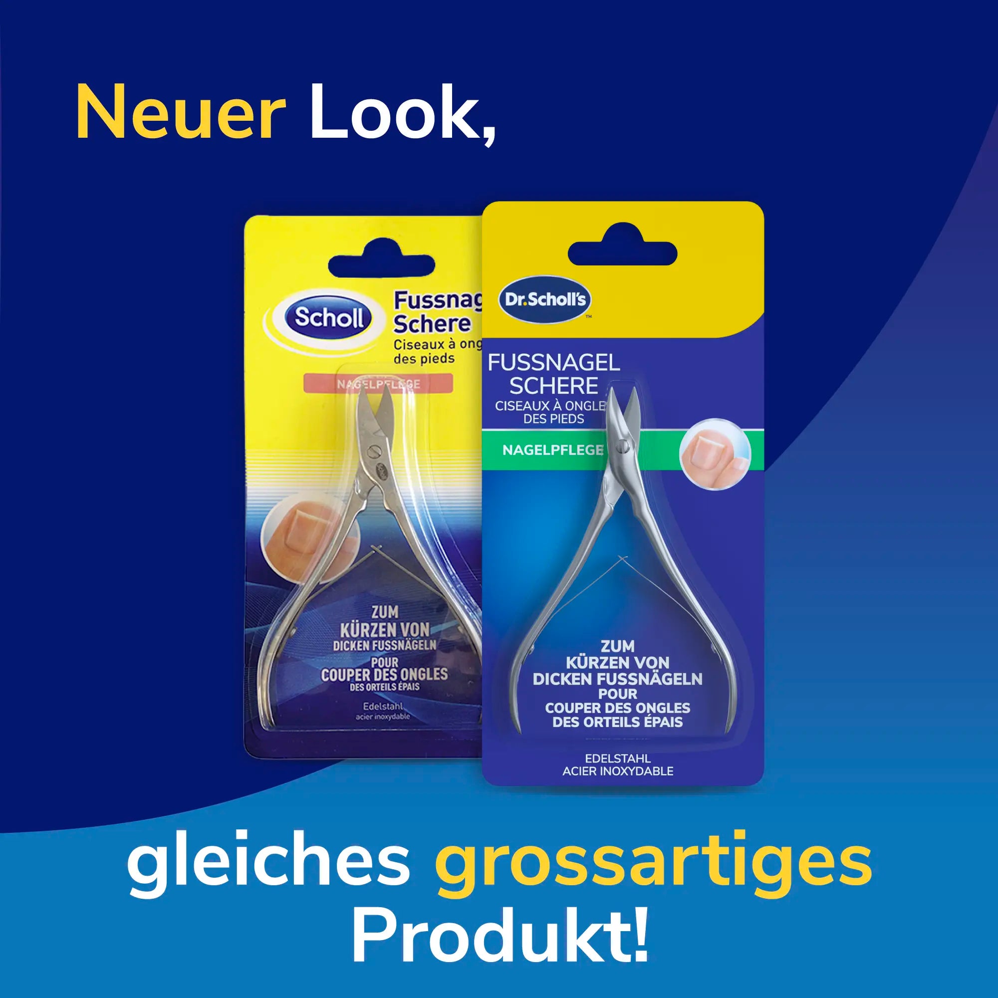 dr-scholl-s-fussnagel-schere-zangengriff-mit-doppelfeder image 2