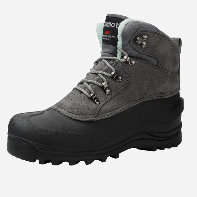 riemot-winterstiefel-damen-grau-wasserdicht-upgrade-snow-boots image 1