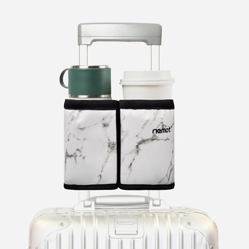 riemot-gep-ck-getr-nkehalter-leder-marmor-reise-cup-holder image 1