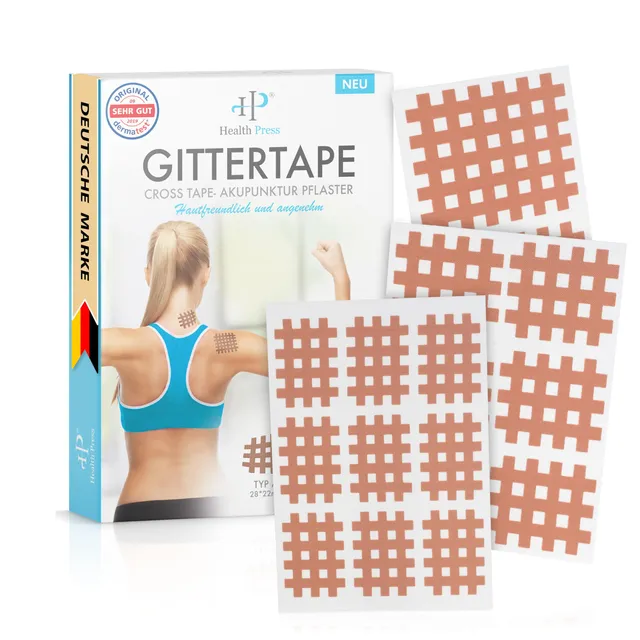 health-press-gitterpflaster-typ-mix-hautfarben-134-st-ck image 1