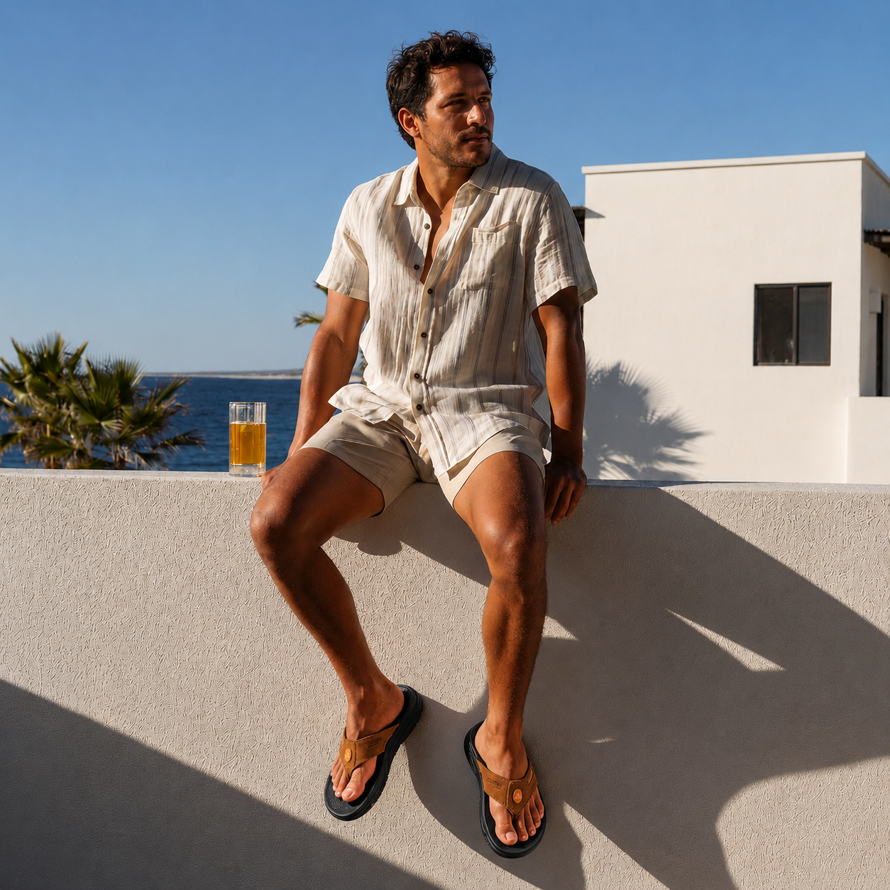 pcssole-arch-support-flip-flops-herren-zehentrenner-mit-gew-lbest-tze image 2