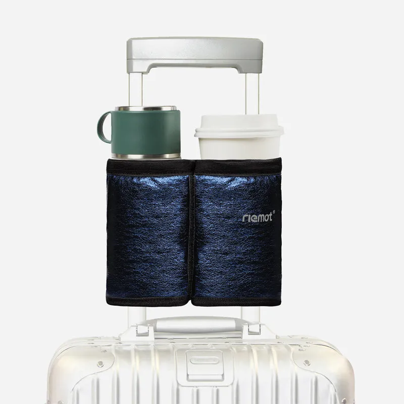 riemot-reise-getr-nkehalter-f-r-koffer-glitzer-navy image 1