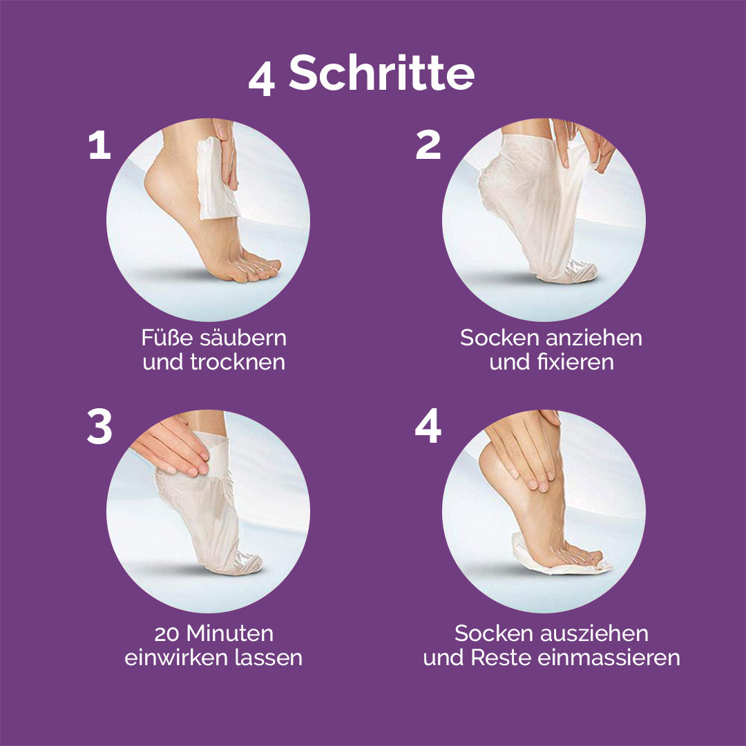 dr-scholl-s-expertcare-intensiv-pflegende-fu-maske-in-socken-mit-lavendel-l image 3
