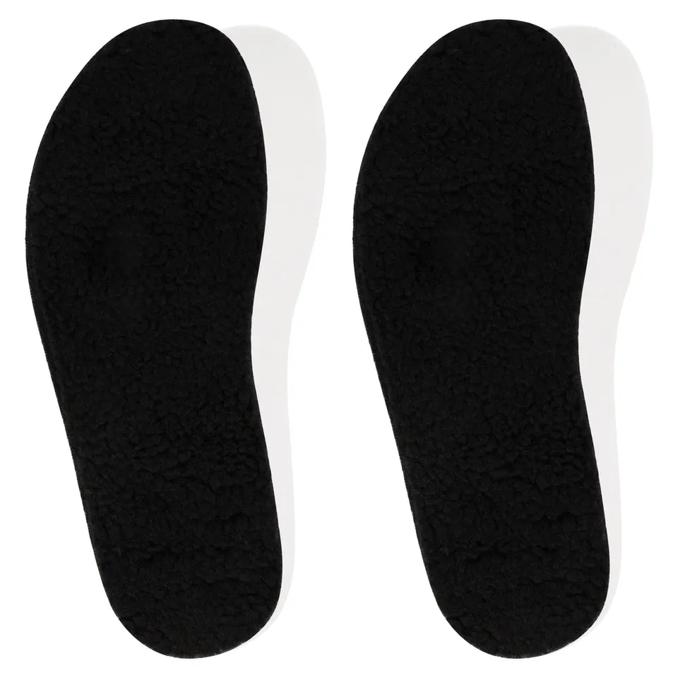 knixmax-warme-lammwoll-einlagen-f-r-crocs-clogs-2-paar-fellsohlen-schwarz image 1
