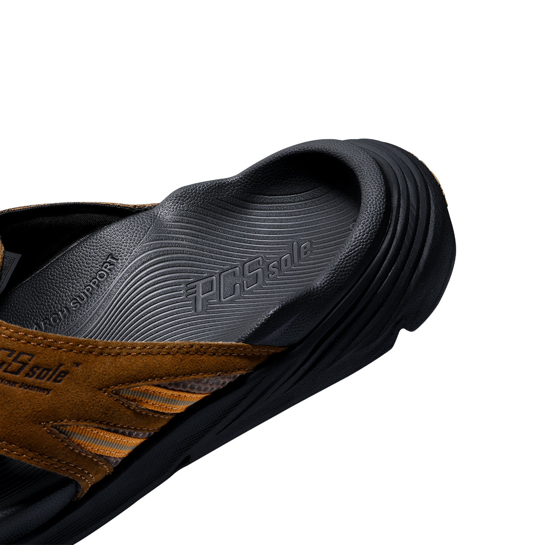 pcssole-arch-support-flip-flops-herren-zehentrenner-mit-gew-lbest-tze image 6